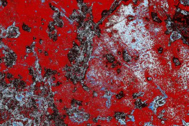 Duvar dokusu arkaplanı eski boyayla soyulmuş 