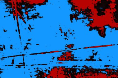 Çizik ve çatlaklarla metal doku