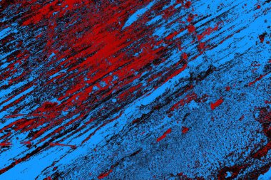 Çizik ve çatlaklarla metal doku