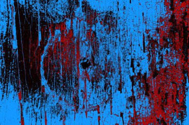 Çizik ve çatlaklarla metal doku