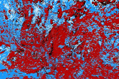 kırmızı, mavi ve siyah grunge duvar dokusu arkaplanı 