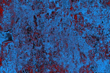 Çizik ve çatlaklarla metal doku