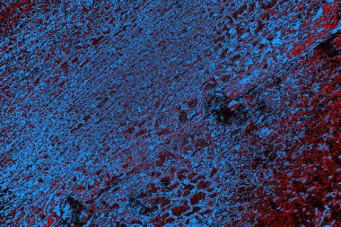 Çizik ve çatlaklarla metal doku