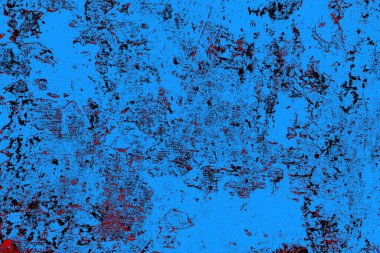 Çizik ve çatlaklarla metal doku