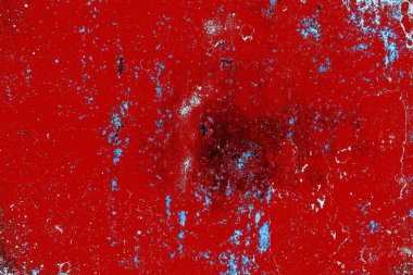 Çizik ve çatlaklarla metal doku