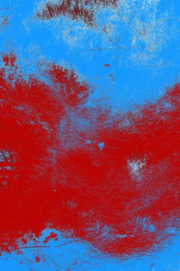 Çizik ve çatlaklarla metal doku