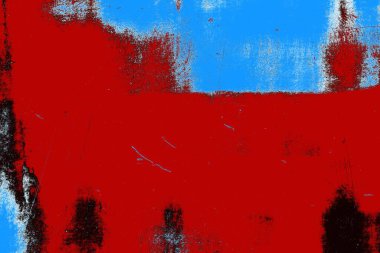 Çizik ve çatlaklarla metal doku