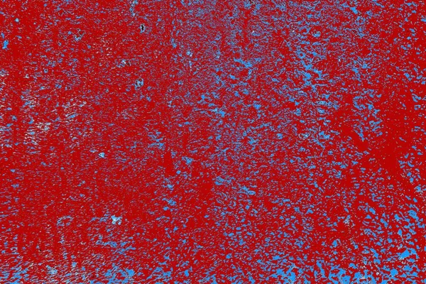 Kırık tarih arkaplanı olan kırmızı, mavi ve siyah grunge duvar