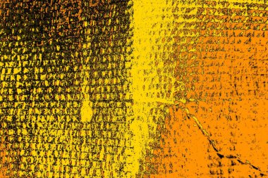 Kırmızı sarı ve siyah renkli kirli duvar, desenli arka plan.