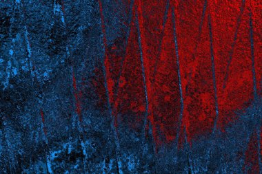 Çizik ve çatlaklarla metal doku