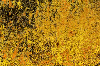 Kırmızı sarı ve siyah renkli kirli duvar, desenli arka plan. 