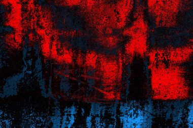 Çizik ve çatlaklarla metal doku