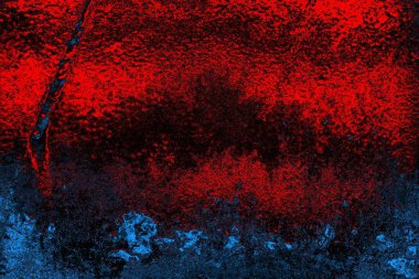 Çizik ve çatlaklarla metal doku