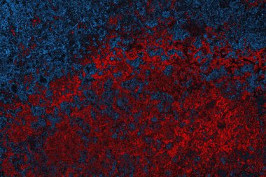 Dökülen boya paslı metal dokusu