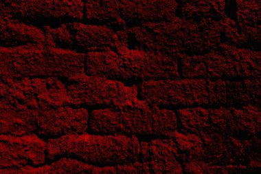 Eski model tuğla duvarın arka planı