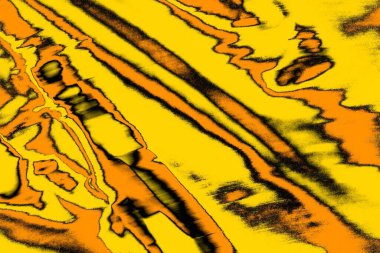 Kırmızı sarı ve siyah renkli kirli duvar, desenli arka plan.