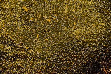 Kırmızı sarı ve siyah renkli kirli duvar, desenli arka plan.