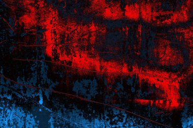 Çizik ve çatlaklarla metal doku