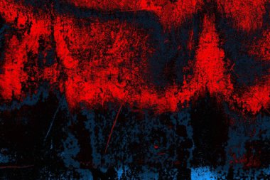 Çizik ve çatlaklarla metal doku