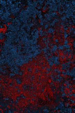 Dökülen boya paslı metal dokusu