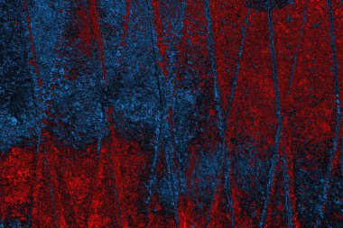 Çizik ve çatlaklarla metal doku