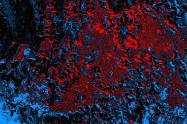 Dökülen boya paslı metal dokusu