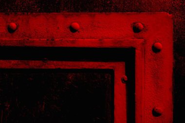 Çizik ve çatlaklarla metal doku