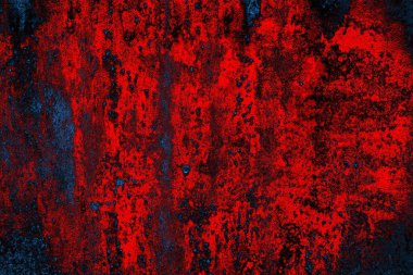 Çizik ve çatlaklarla metal doku