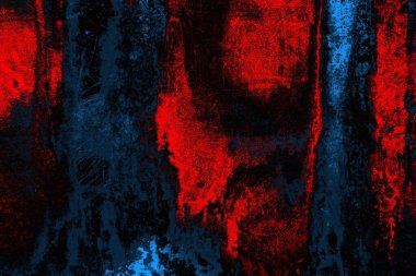 Çizik ve çatlaklarla metal doku