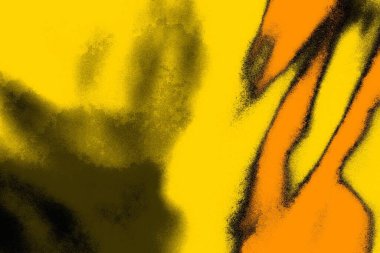 Kırmızı sarı ve siyah renkli kirli duvar, desenli arka plan.