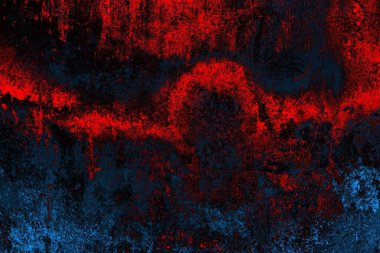 Çizik ve çatlaklarla metal doku