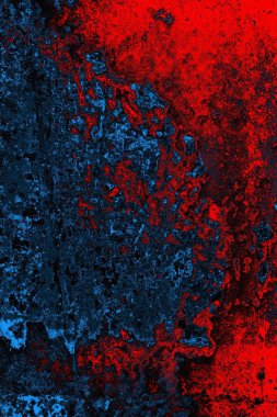 Dökülen boya paslı metal dokusu