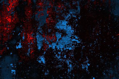 Çizik ve çatlaklarla metal doku