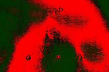 Çizik ve çatlaklarla metal doku