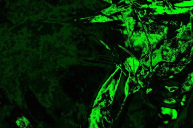 soyut Yeşil ve siyah doku ve arkaplan, boşluğu kopyala