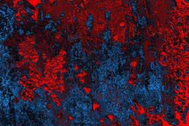 Dökülen boya paslı metal dokusu