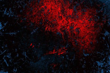 Çizik ve çatlaklarla metal doku