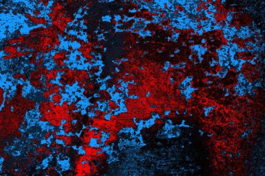 Çizik ve çatlaklarla metal doku