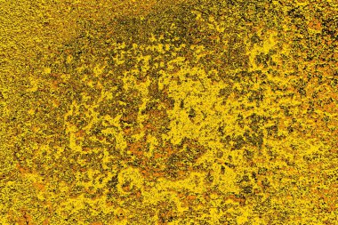 Kırmızı sarı ve siyah renkli kirli duvar, desenli arka plan.