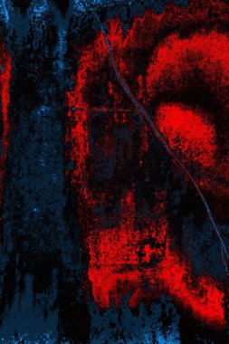 Çizik ve çatlaklarla metal doku