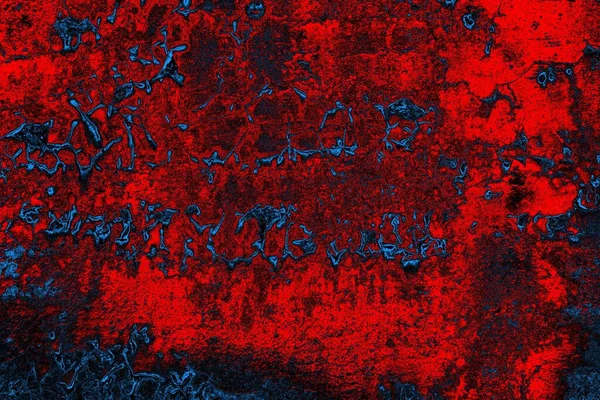 Dökülen boya paslı metal dokusu