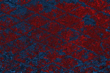 Çizik ve çatlaklarla metal doku