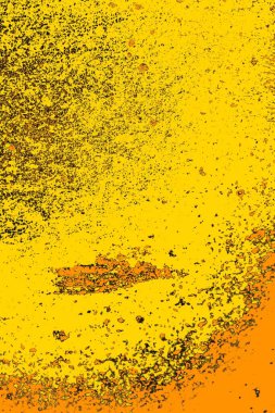 Kırmızı sarı ve siyah renkli kirli duvar, desenli arka plan.