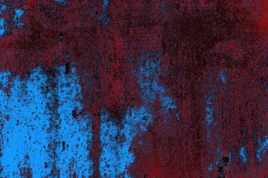 Çizik ve çatlaklarla metal doku