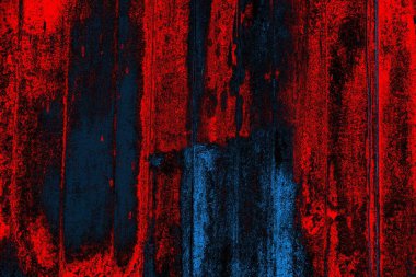 Çizik ve çatlaklarla metal doku