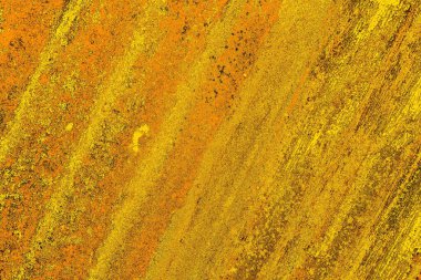 Kırmızı sarı ve siyah renkli kirli duvar, desenli arka plan.