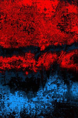 Çizik ve çatlaklarla metal doku