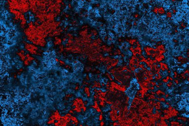 Çizik ve çatlaklarla metal doku