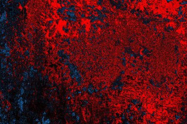 Çizik ve çatlaklarla metal doku