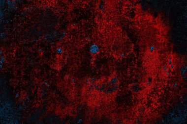 Çizik ve çatlaklarla metal doku